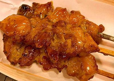 Festa Okinawa（フェスタオキナワ）のお食事　こだわり炭火焼き鳥